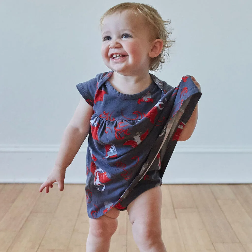 "Spitfire" Baby Dragons Infant Dress