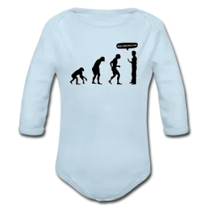 "Stop Following Me" - Baby Long Sleeve One Piece