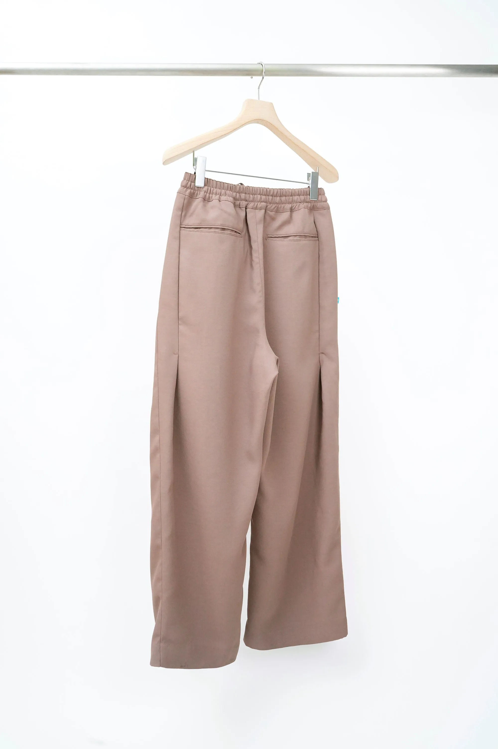 "VANDY THE PINK" -Polyester Wide Easy Pants-