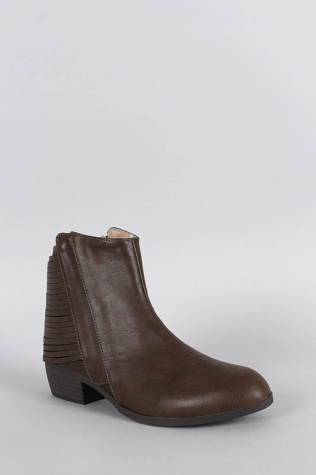 Qupid Western Cut Bootie