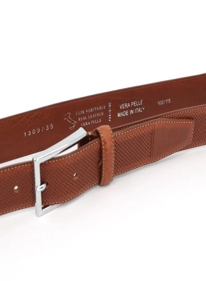 R Roncato Classic and Timeless: Genuine Leather Cow Belt for Men - A Versatile Accessory for Any Occasion