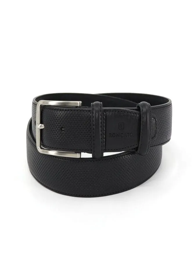 R Roncato Classic and Timeless: Genuine Leather Cow Belt for Men - A Versatile Accessory for Any Occasion