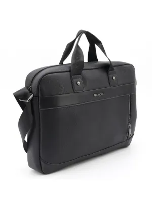 R Roncato Faux leather Laptop Bag for Men, Fits For 15.6-Inch Laptop