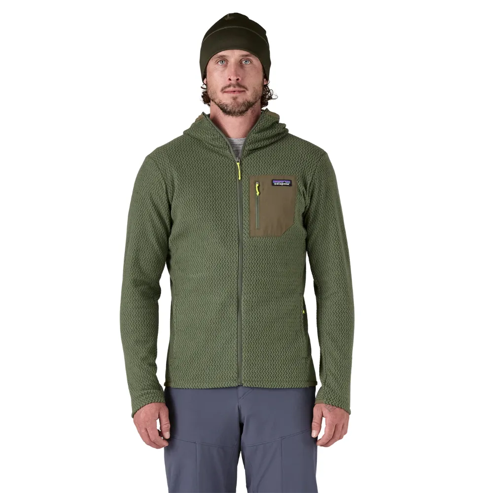 R1® Air Full-Zip Fleece Hoodie Torrey Pine Green