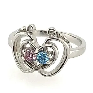 R253 Love Feet Ring