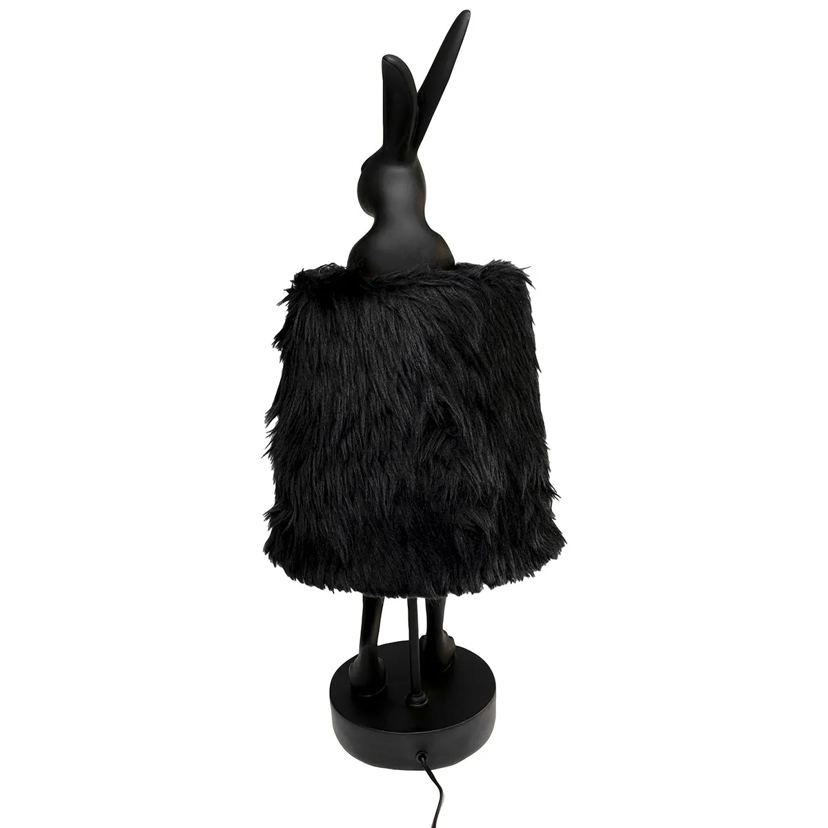 Rabbit Fur Animal Table Lamp