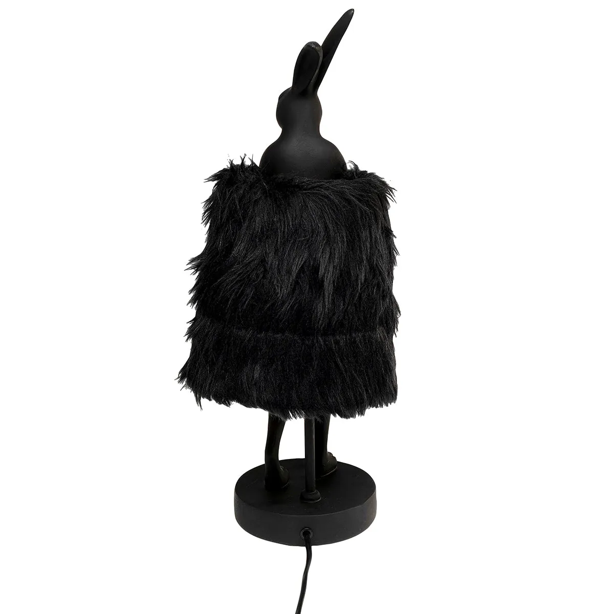 Rabbit Fur Animal Table Lamp