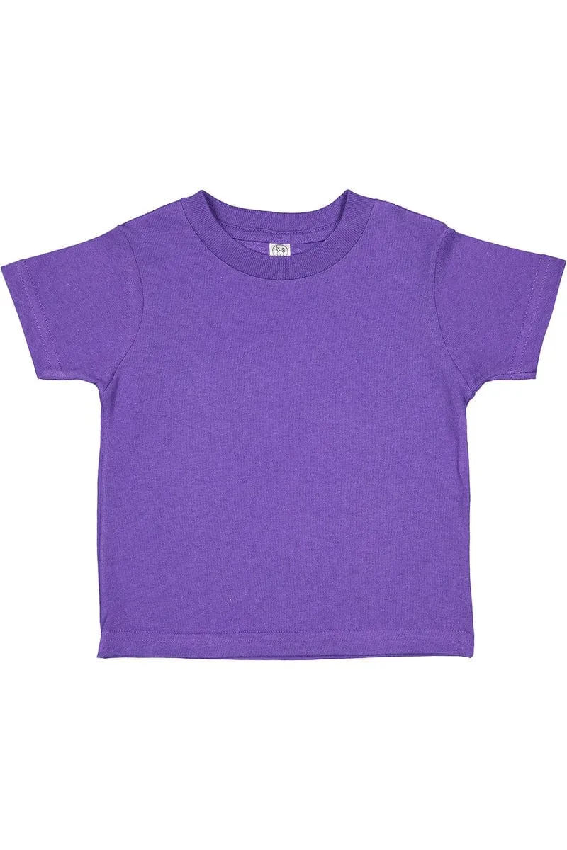 Rabbit Skins RS3301: Toddler Cotton Jersey T-Shirt, Basic Colors