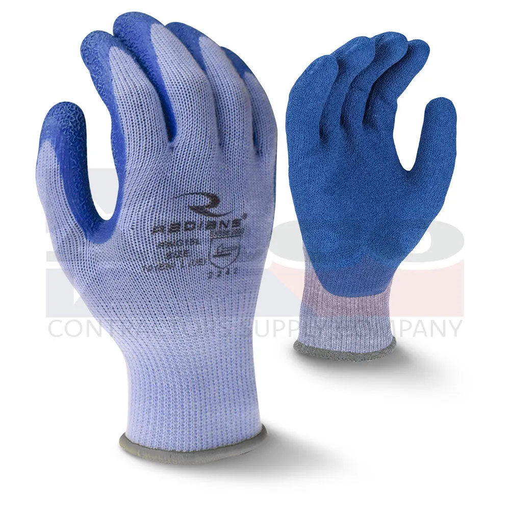 Radians RWG16 Crinkle Latex Palm Coated Glove