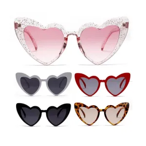 Radiant Heart Frame Sunglasses A Statement of Feminine Style, lioness-love