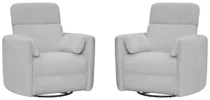 Radius - Manual Swivel Recliner (Set of 2)