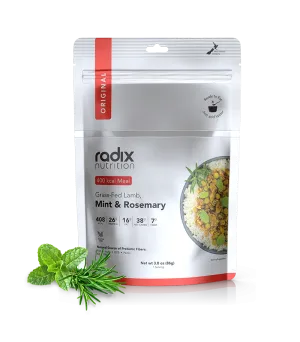 Radix - Original 600 Kcal Grass-Fed Lamb, Mint & Rosemary