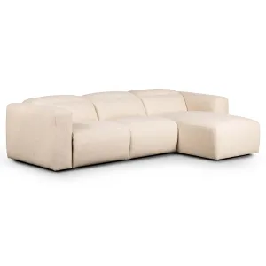 Radley Power Recliner Right Chaise Sectional, Antigo Natural