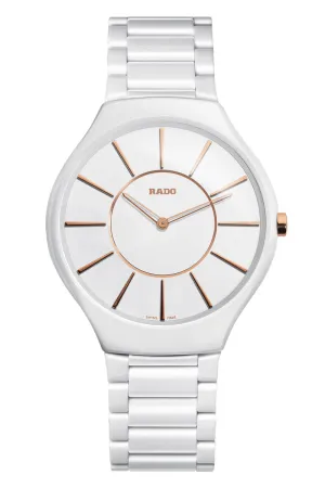 Rado True Thinline White Ceramic R27957102