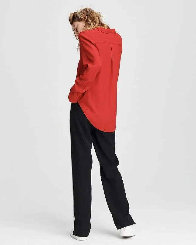 Rag & Bone Collection - Dean Shirt in Fire Red