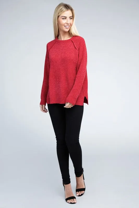 Raglan Soft Sweater