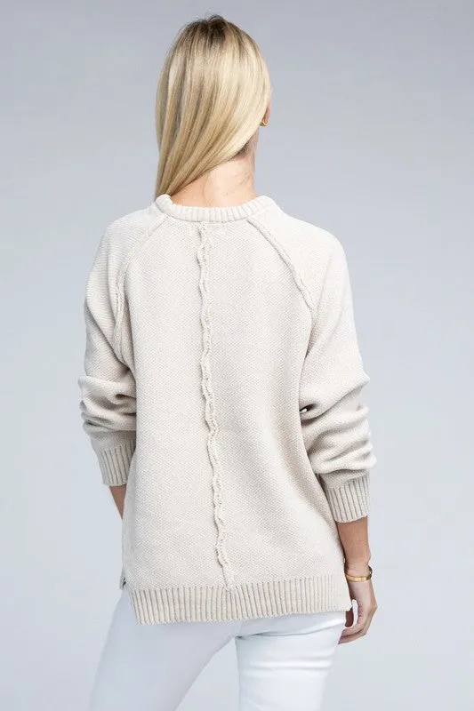 Raglan Soft Sweater