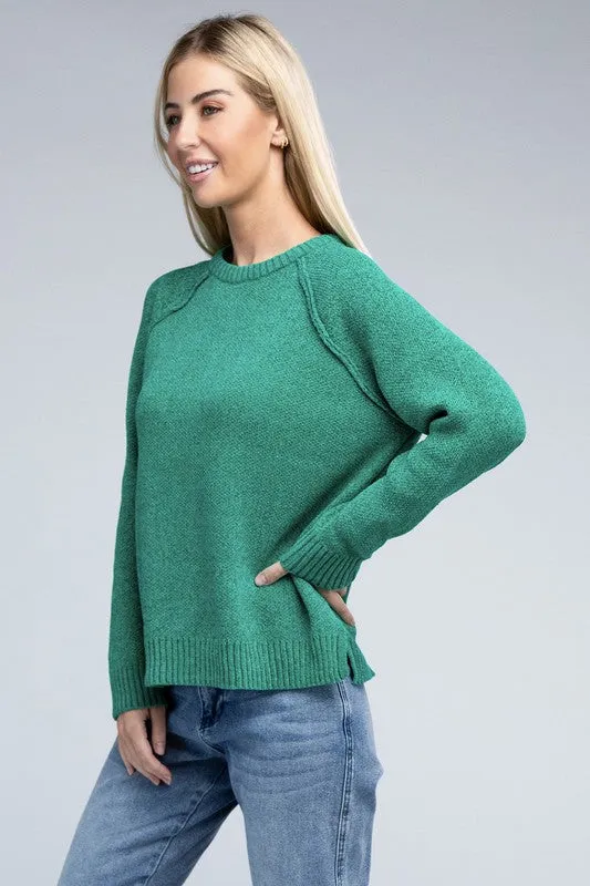 Raglan Soft Sweater