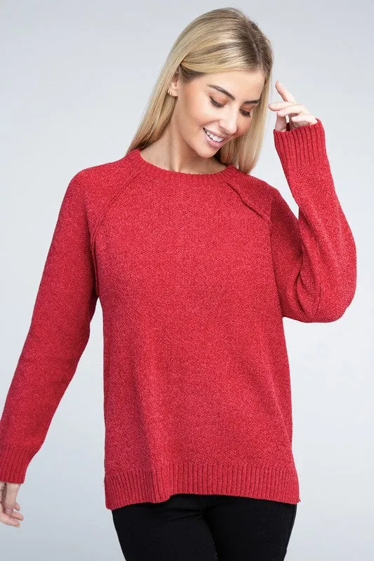 Raglan Soft Sweater