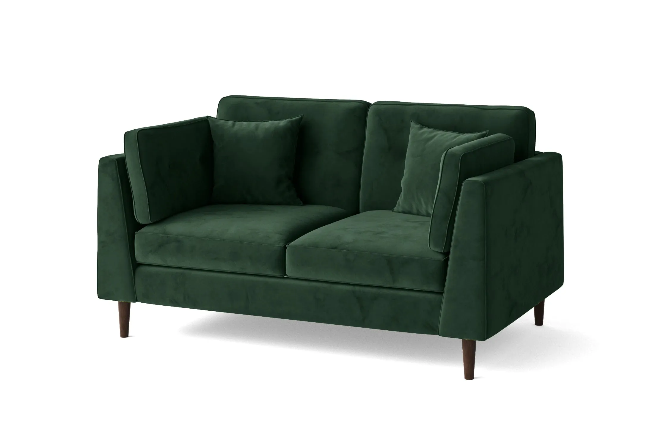 Ragusa 2 Seater Sofa Green Velvet