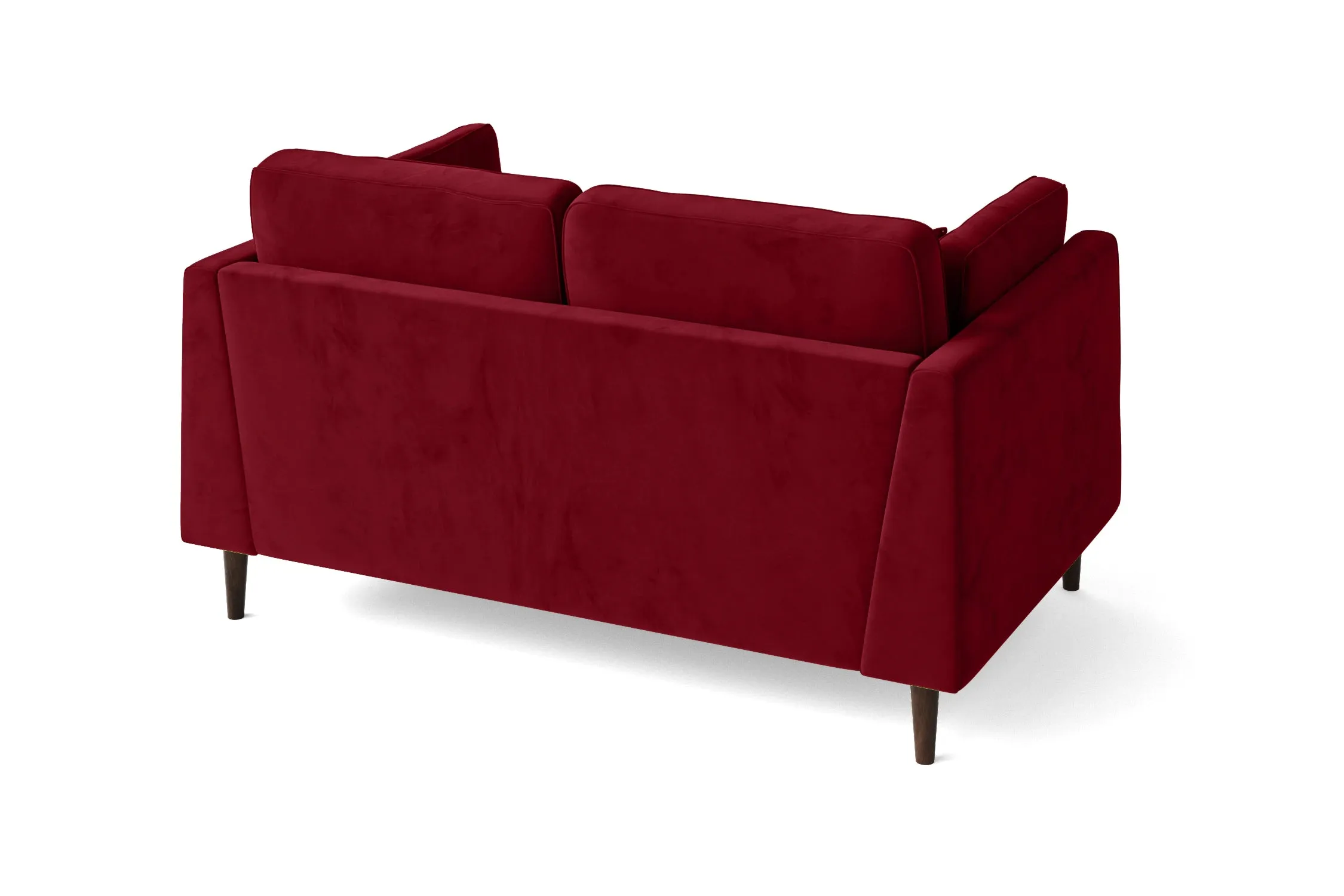 Ragusa 2 Seater Sofa Red Velvet