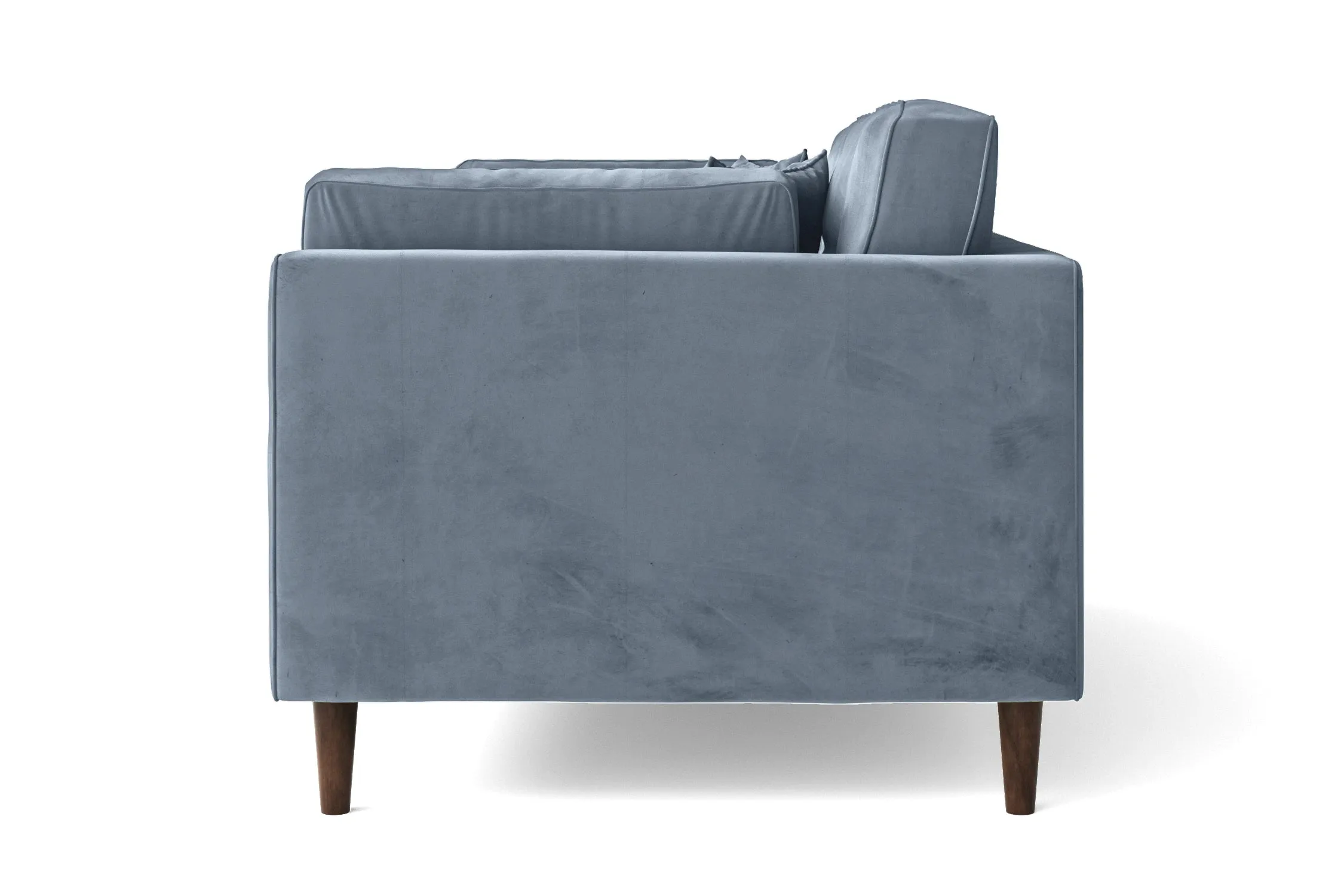 Ragusa 3 Seater Sofa Baby Blue Velvet