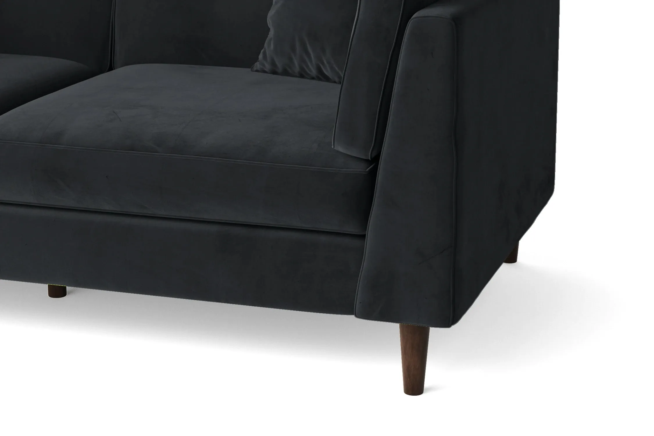 Ragusa Armchair Dark Grey Velvet