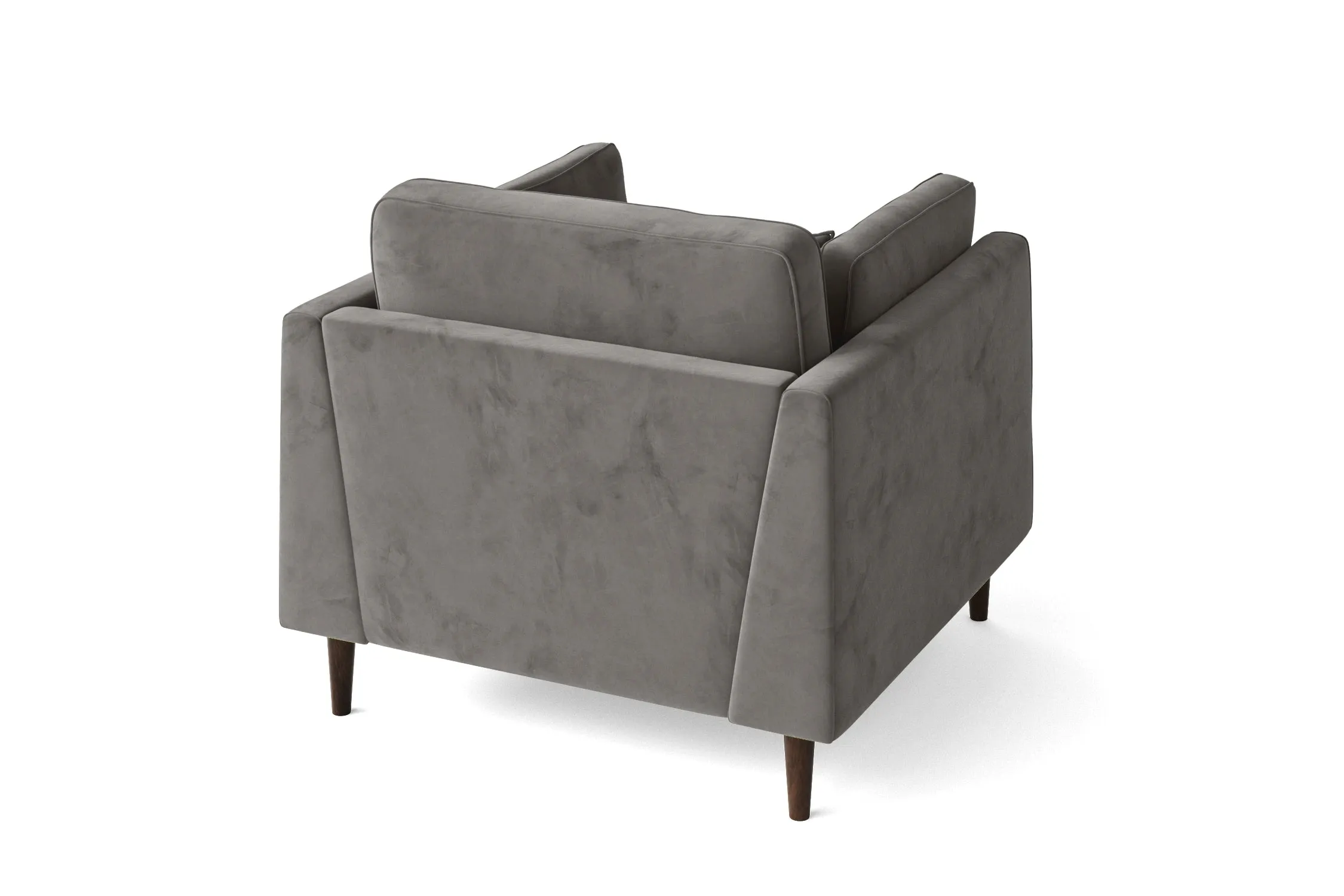 Ragusa Armchair Grey Velvet