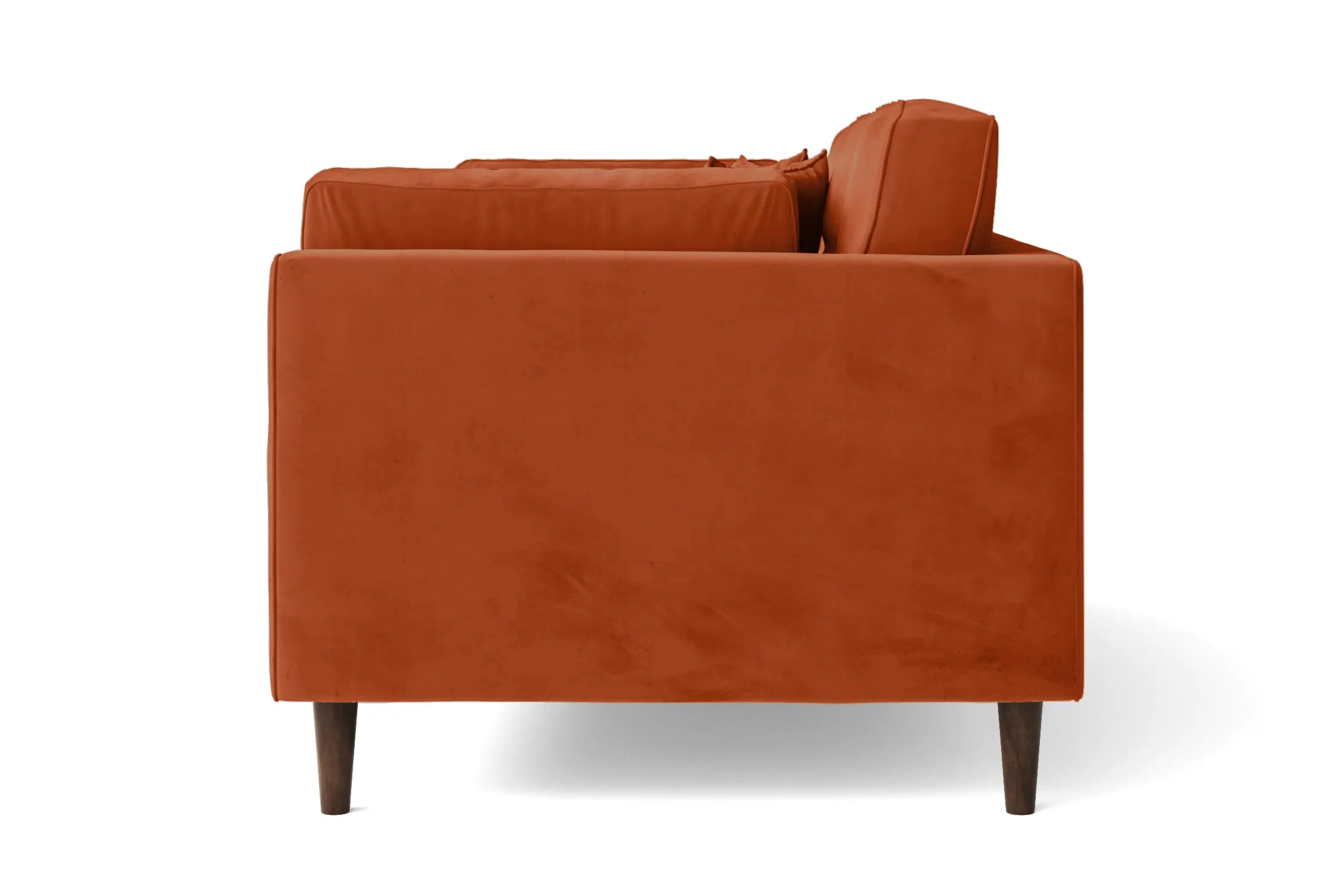 Ragusa Armchair Orange Velvet