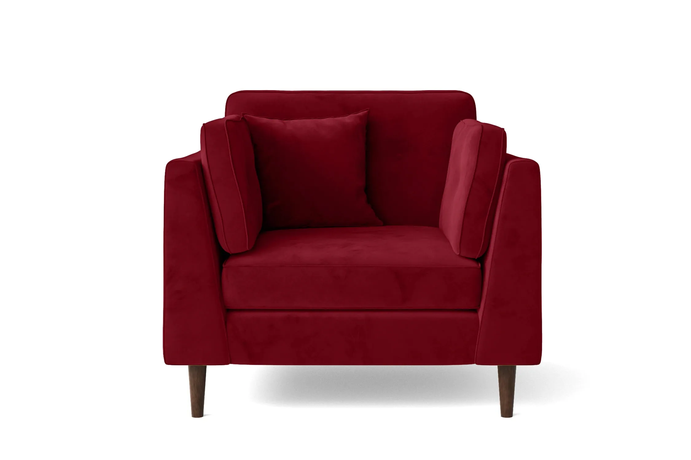 Ragusa Armchair Red Velvet