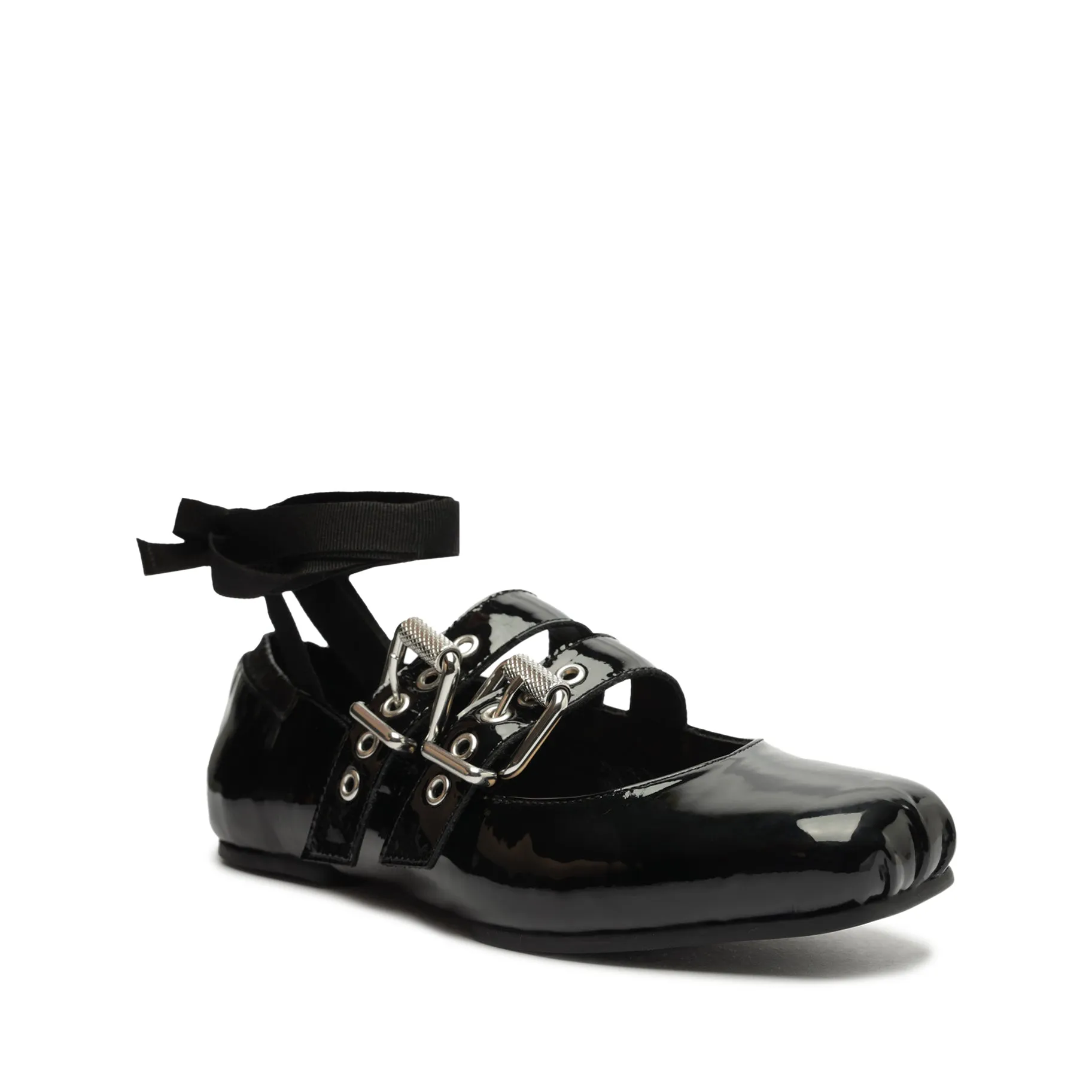 Raika Patent Leather Flat