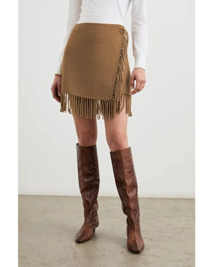 Rails Vista Fringe Mini Skirt