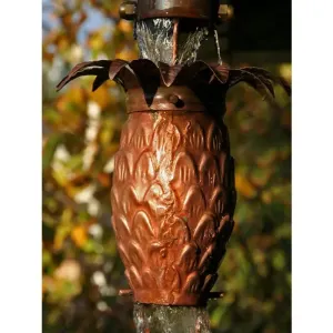 Rain Chain Copper Premium Pineapple