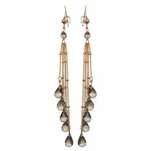 Rain Five Strand Earrings