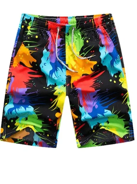 Rainbow Art Deco Boardshorts