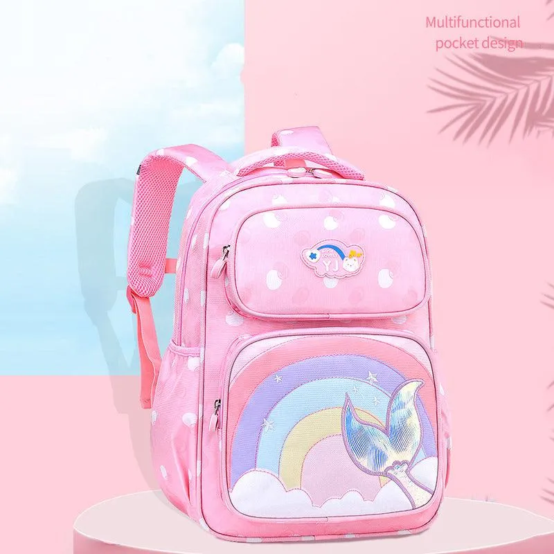 Rainbow Backpack - Tea Pink