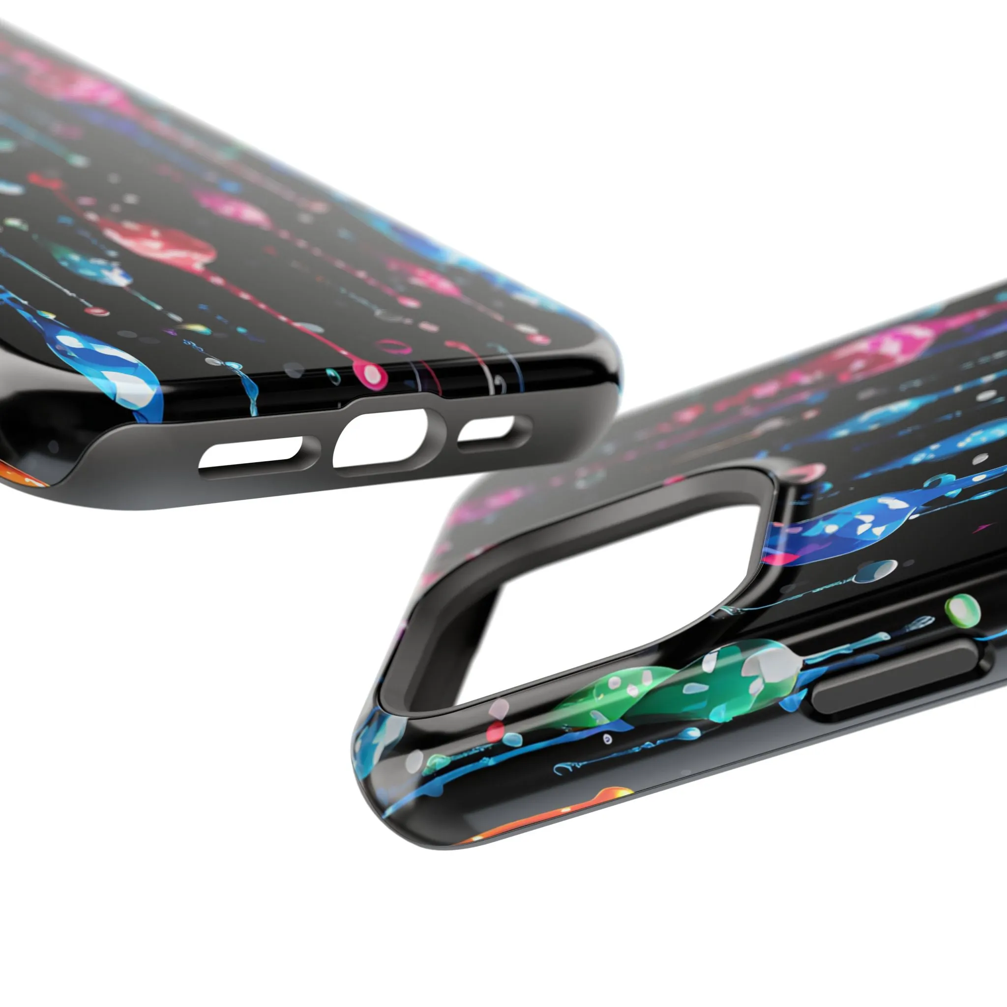 Rainbow Dripping Liquid 1 -Magnetic Tough Cases