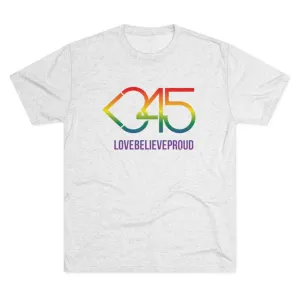 Rainbow Heart345 Crew Tee