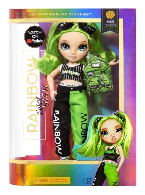 Rainbow High Junior High Fashion Doll Jade Hunter