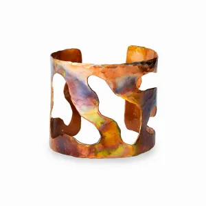 Rainbow Lake Cuff Bracelet - 2"