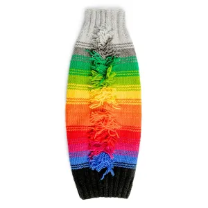 Rainbow Mohawk Dog Sweater