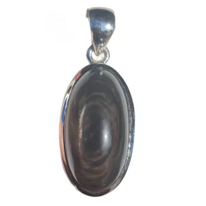 Rainbow Obsidian Pendant Necklace