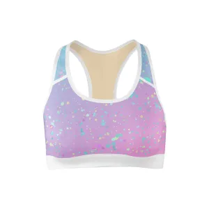 Rainbow Paint Sports Bra