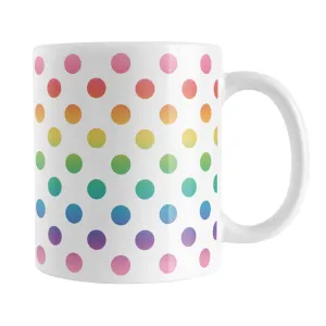 Rainbow Polka Dots Mug