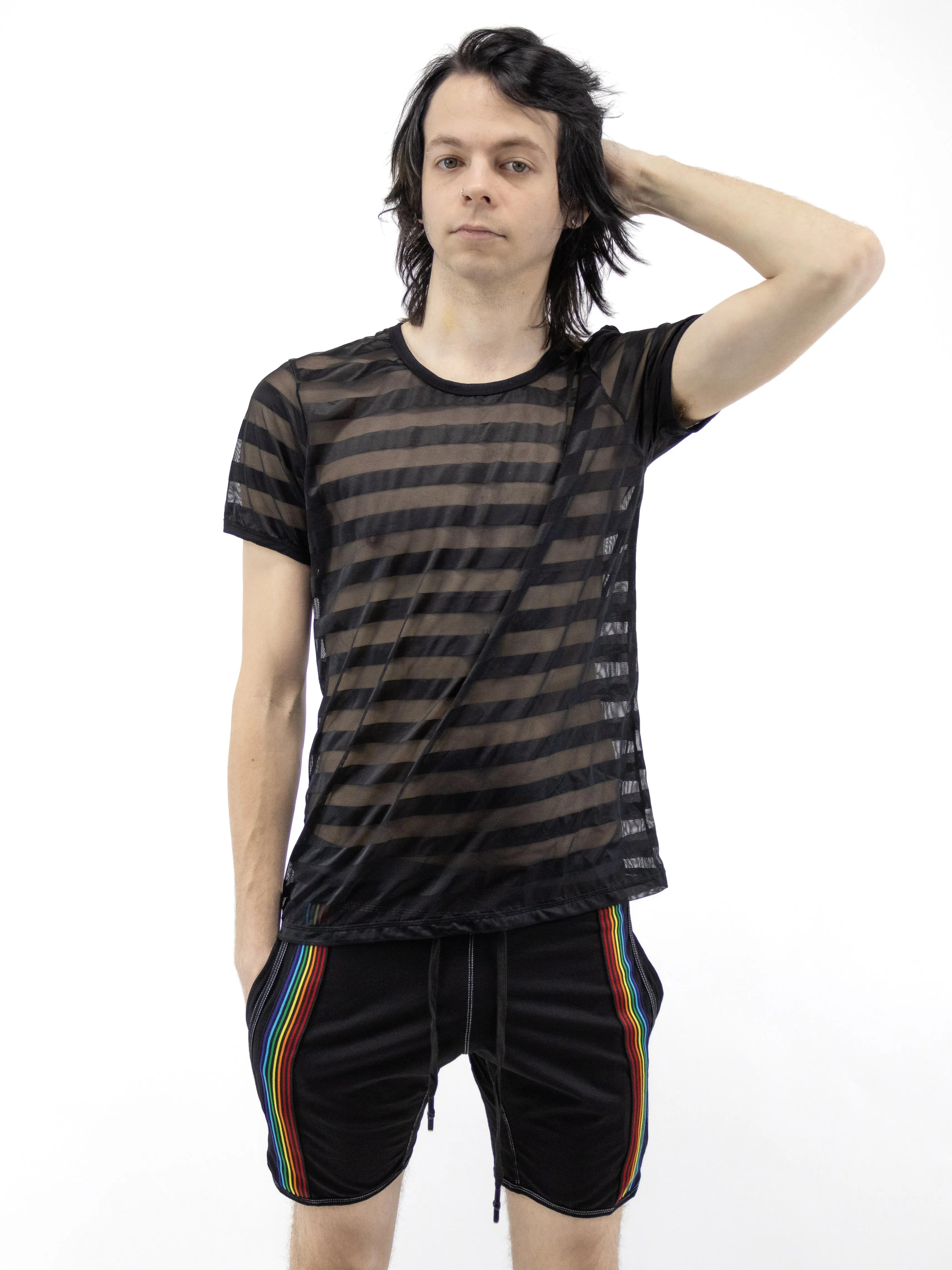 Rainbow Ribbon Shorts UNISEX