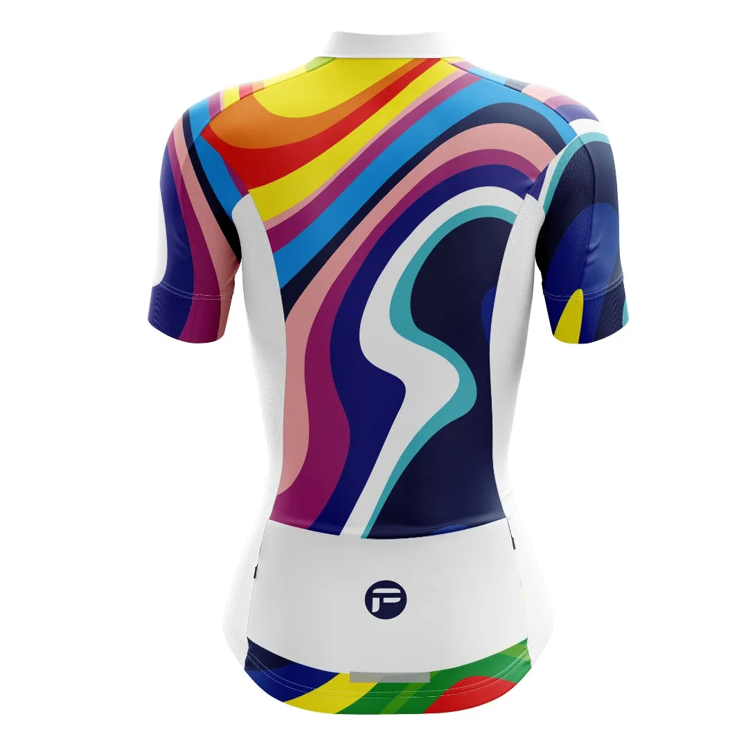 Rainbow Sprinter | Women's Short Sleeve Cycling Set