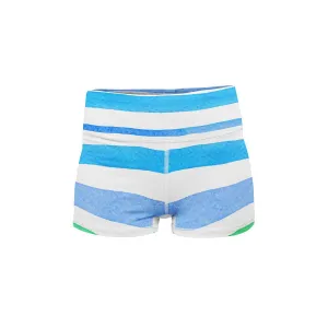 Rainbow Stripes Yoga Shorts