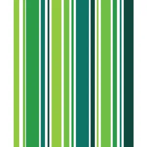 Rainforest Green Striped Printed Backdrop