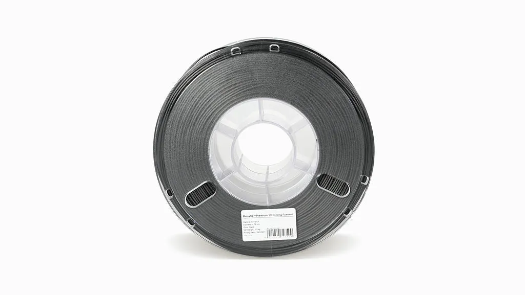 Raise3D Industrial PA12 CF Carbon Fiber Filament - 1.75mm Diameter - 1kg Spool