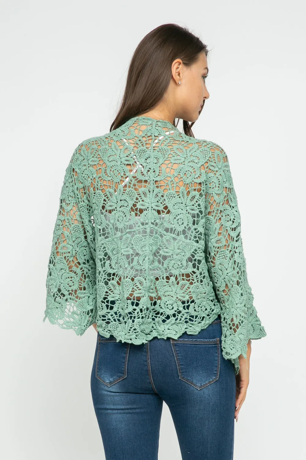 RAJ TALITA FLORAL WRAP KIMONO